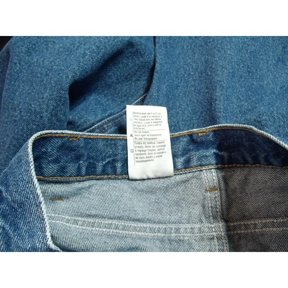 Carhartt Relaxed Fit Men's Blue Denim Medium Wash Workwear Jeans‎ 36x25